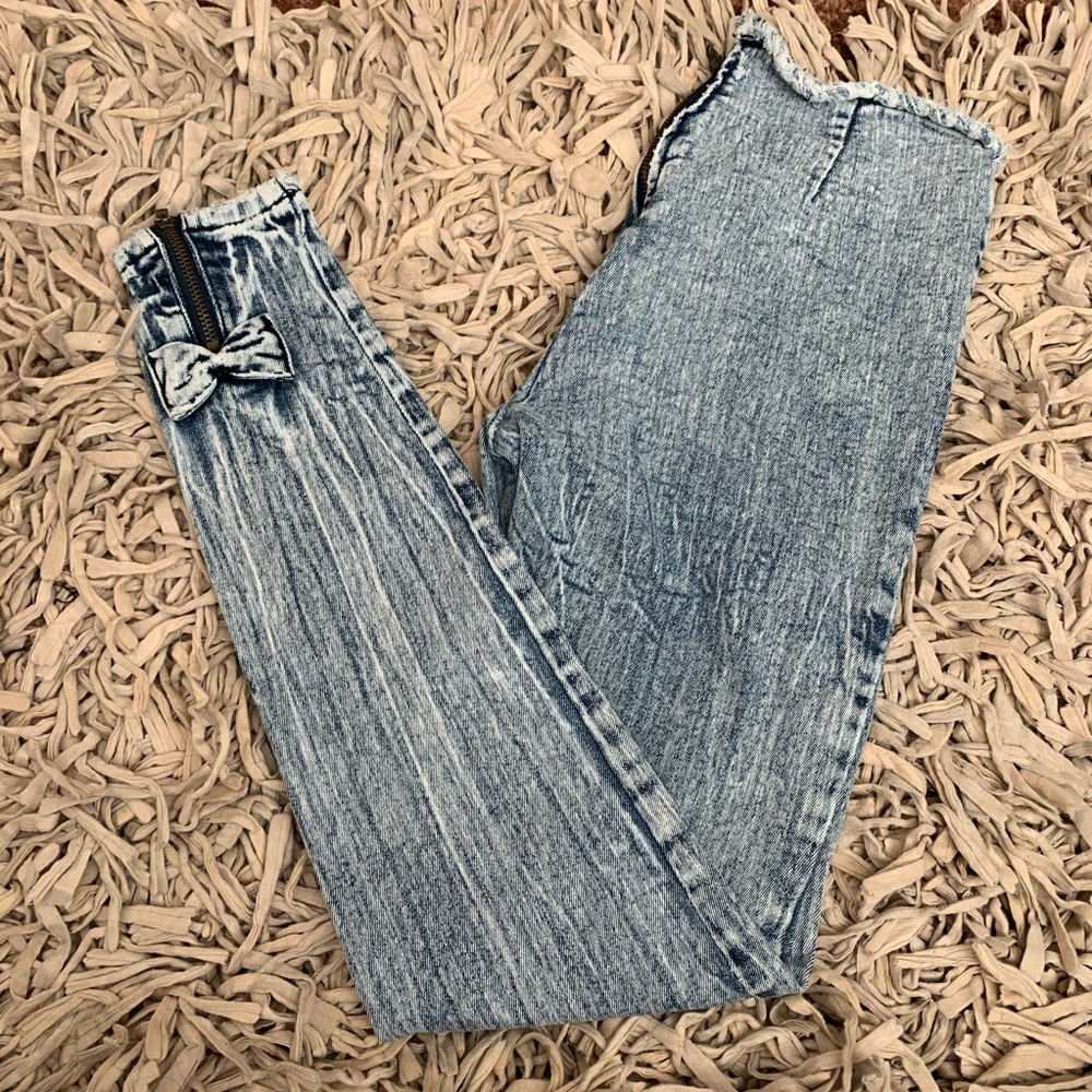 Forever 21 Distressed high waisted jeans
